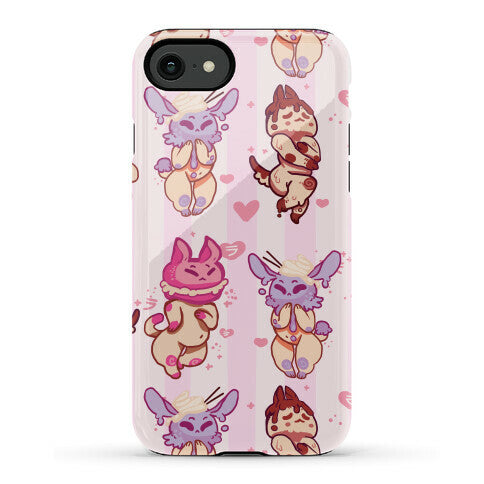 Kawaii Chibi Desserts Phone Case
