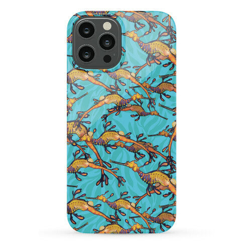 Weedy Sea Dragon Nautical Pattern Phone Case