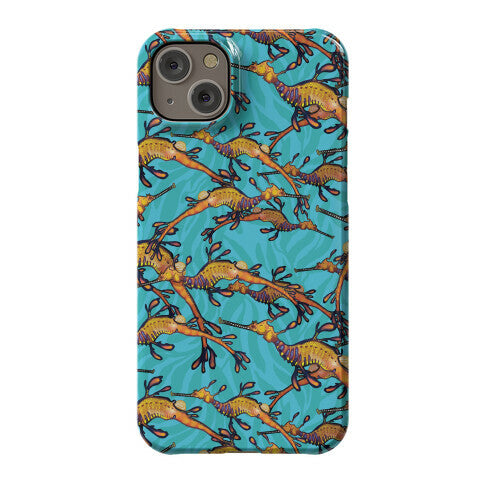 Weedy Sea Dragon Nautical Pattern Phone Case