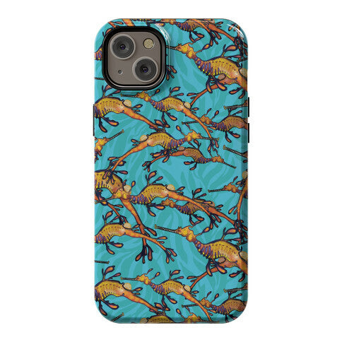 Weedy Sea Dragon Nautical Pattern Phone Case