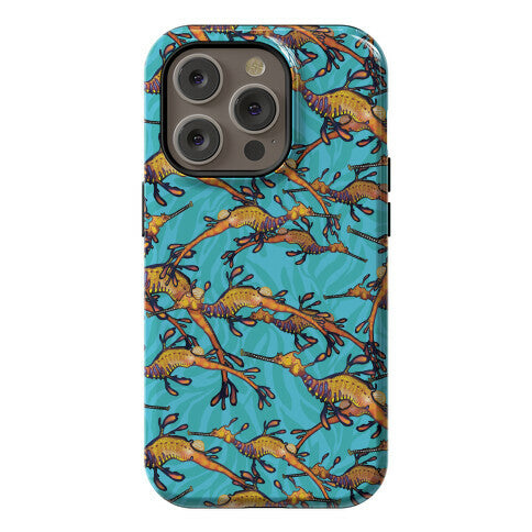 Weedy Sea Dragon Nautical Pattern Phone Case