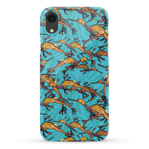 Weedy Sea Dragon Nautical Pattern Phone Case