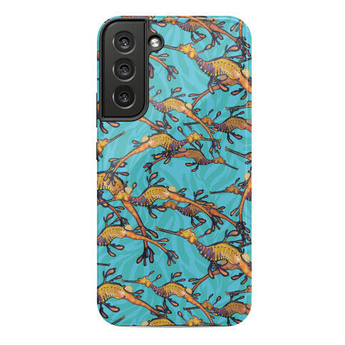 Weedy Sea Dragon Nautical Pattern Phone Case