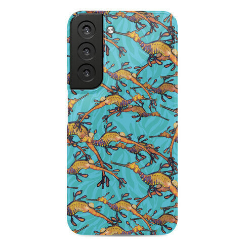 Weedy Sea Dragon Nautical Pattern Phone Case