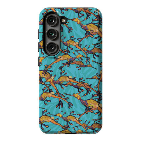 Weedy Sea Dragon Nautical Pattern Phone Case
