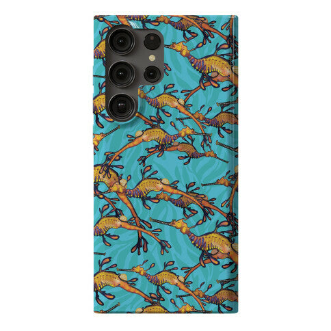 Weedy Sea Dragon Nautical Pattern Phone Case