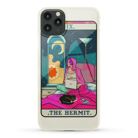 Hermit Tarot Card Phone Case