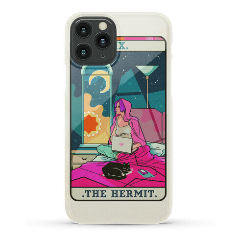 Hermit Tarot Card Phone Case