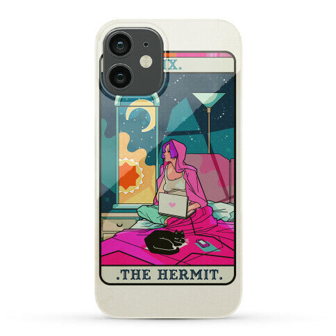 Hermit Tarot Card Phone Case