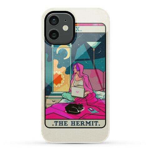 Hermit Tarot Card Phone Case