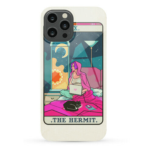 Hermit Tarot Card Phone Case