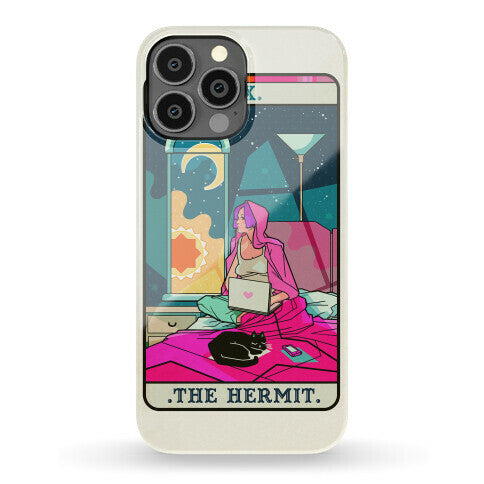 Hermit Tarot Card Phone Case