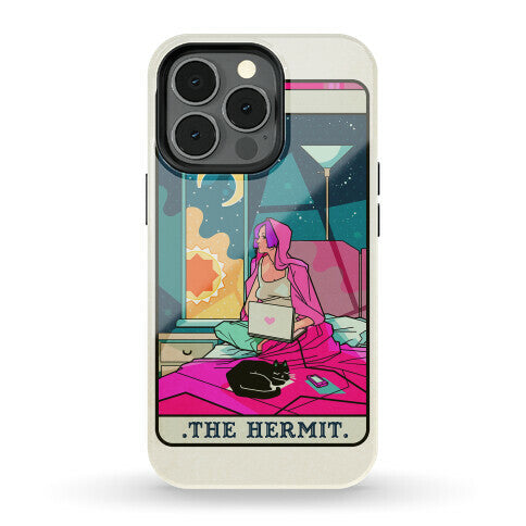 Hermit Tarot Card Phone Case