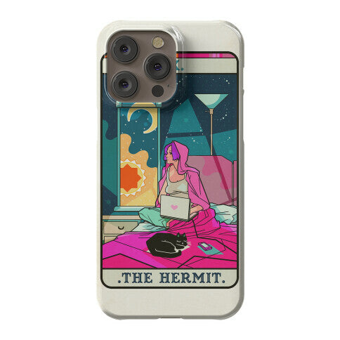 Hermit Tarot Card Phone Case