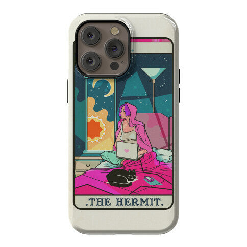 Hermit Tarot Card Phone Case