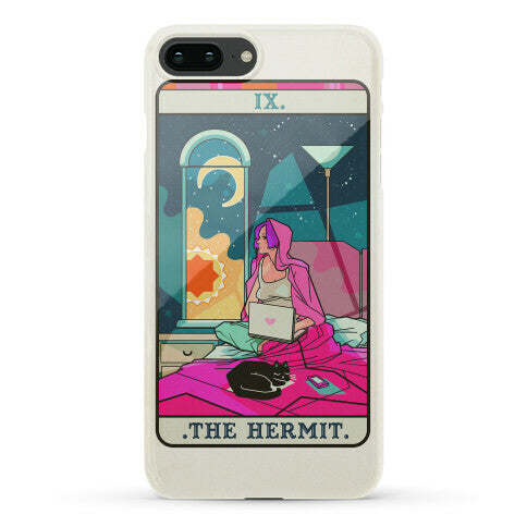 Hermit Tarot Card Phone Case