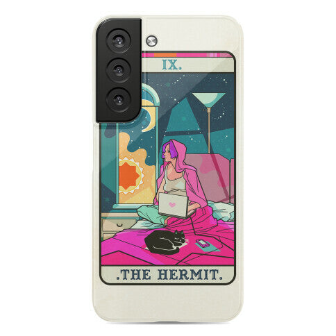 Hermit Tarot Card Phone Case