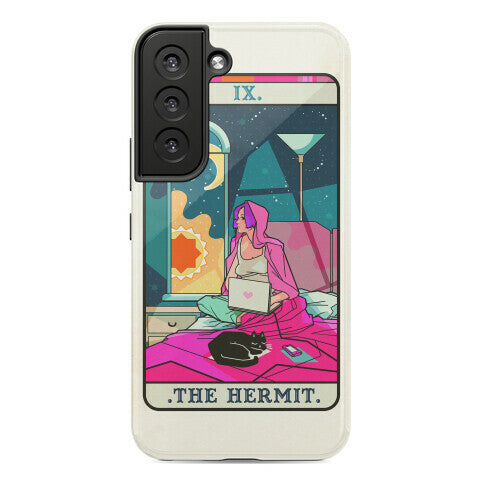 Hermit Tarot Card Phone Case