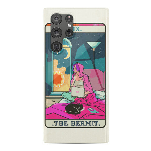 Hermit Tarot Card Phone Case