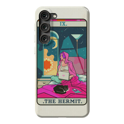 Hermit Tarot Card Phone Case