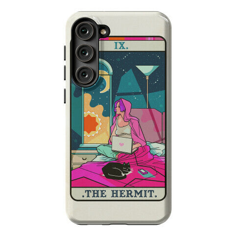 Hermit Tarot Card Phone Case