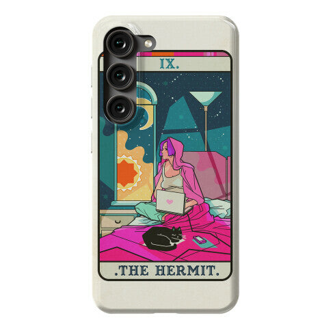 Hermit Tarot Card Phone Case