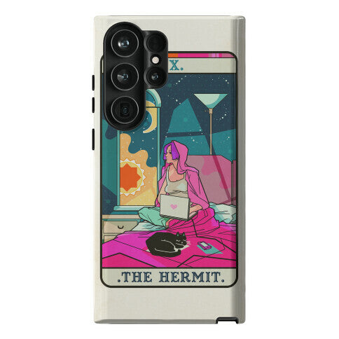 Hermit Tarot Card Phone Case