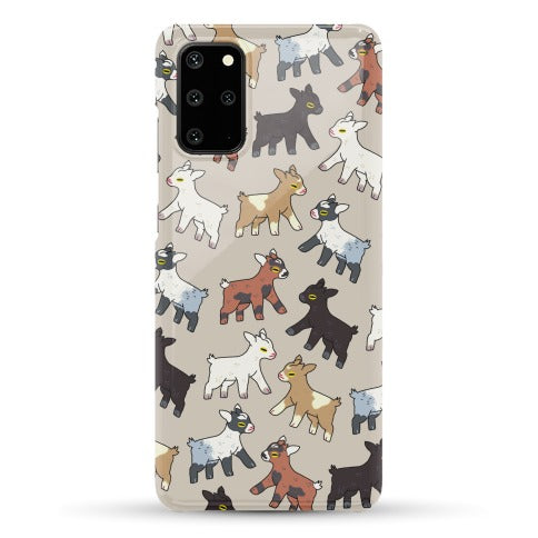 Baby Goats On Baby Goats Pattern Phone Case