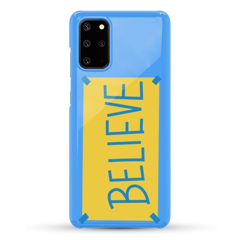 Believe Locker Room Poster Phone Case