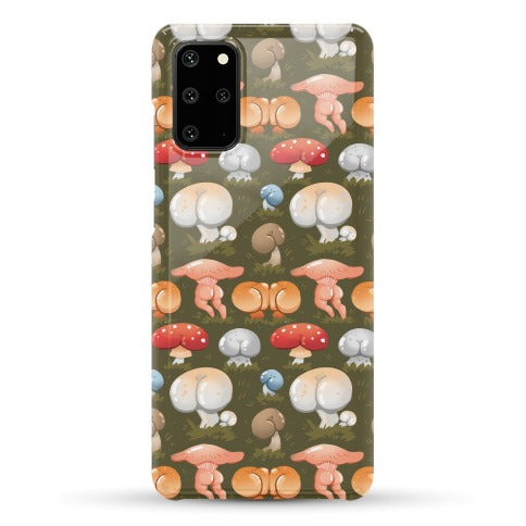 Butt Mushroom Pattern Phone Case