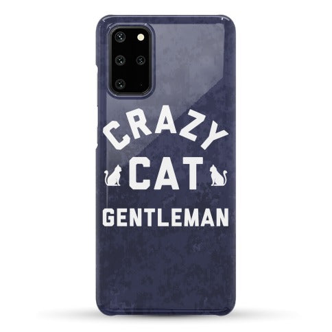Crazy Cat Gentleman Phone Case