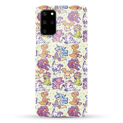 Digital Monsters Pattern Phone Case