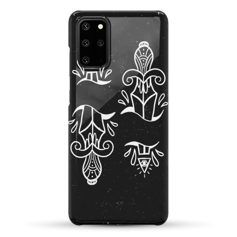 Illuminati Tattoo Daggers Phone Case
