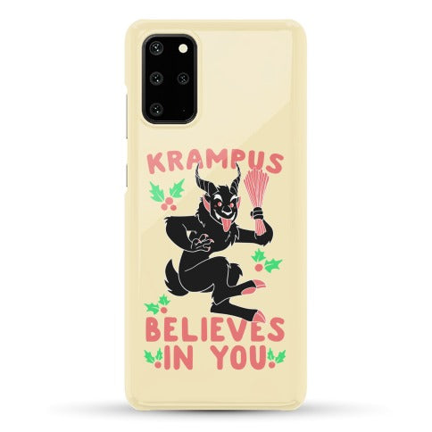 Krampus Believes in You Phone Case
