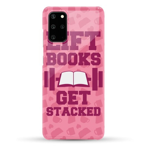 Lift Books, Get Stacked Phone Case