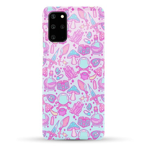 Pastel Goth Witch Pattern Phone Case