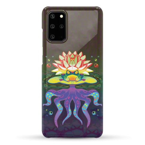 Psychedelic Lily Frog Phone Case
