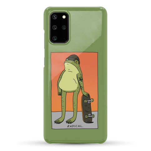 Radical Frog Skater Phone Case