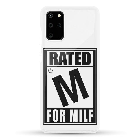 Rated M For Milf Parody Phone Case
