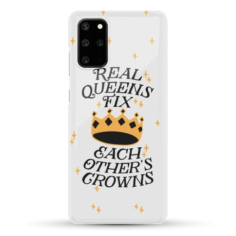 Real Queens Fix Each Other's Crowns Phone Case