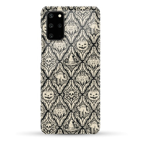 Spooky Vintage Halloween Pattern Phone Case