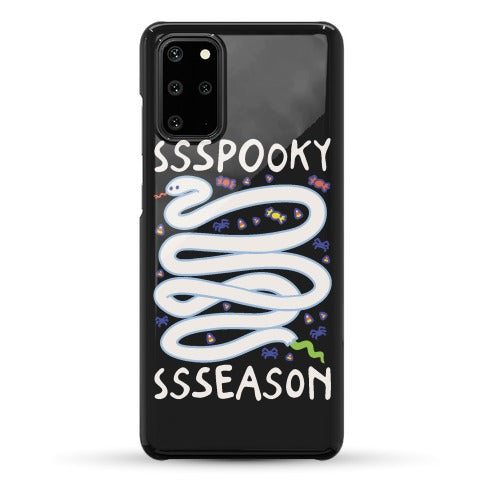 Ssspooky Ssseason Snake Phone Case