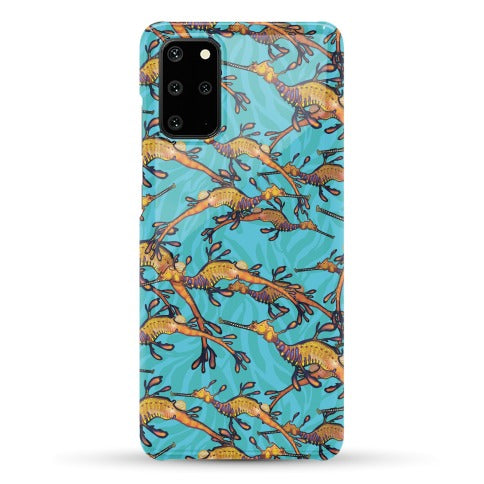 Weedy Sea Dragon Nautical Pattern Phone Case