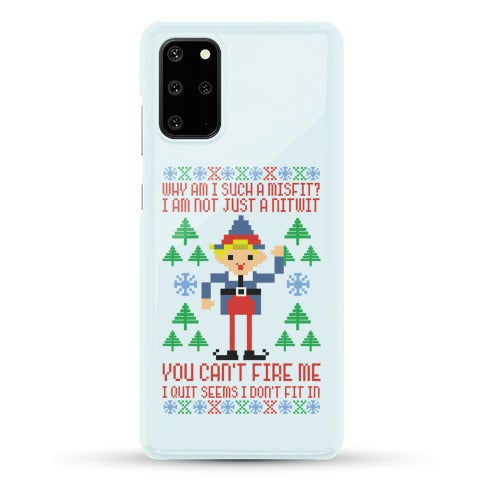 Why am I Such a Misfit I Am Not Just a Nitwit Phone Case