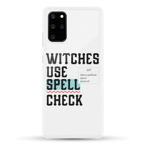 Witches Use Spell Check Phone Case