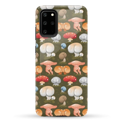 Butt Mushroom Pattern Phone Case