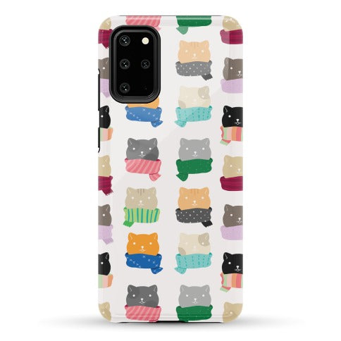 Cats In Scarfs Pattern Phone Case