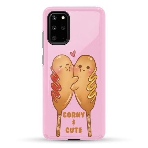 Corny and Cute (pink) Phone Case