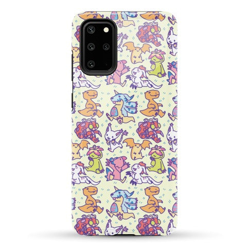 Digital Monsters Pattern Phone Case