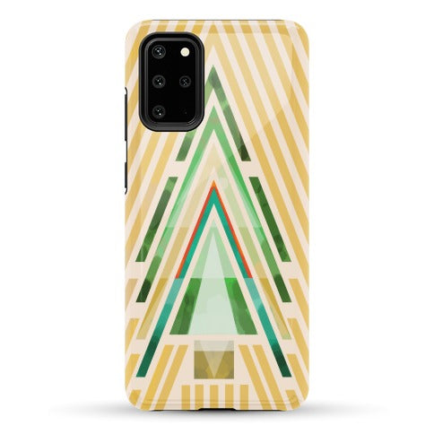 Geometric Summer Tree Phone Case